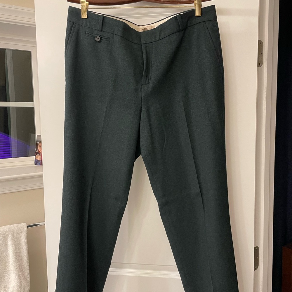 Green Banana Republic Martin Wool/Polyester pants Size 12L